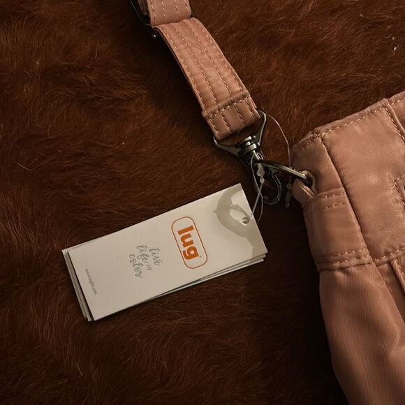 LUG - Pacer 2 Crossbody Bag in Contemporary Blush Pink / New With Tags - Picture 4 of 4